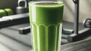 Healthy High-Protein Vegan Smoothie- Green Power Protein Smoothie