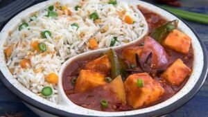 Restaurant-style chili paneer with a rich sauce