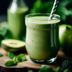 Skin Whitening Drinks prepare with aloe vera, cucumber, honey